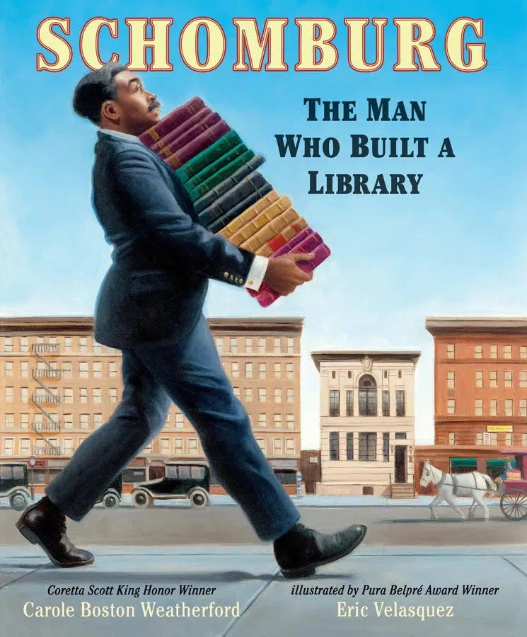 Schomburg: The Man Who Built a Library-Children’s / Teenage general interest: Places and peoples-買書書 BuyBookBook