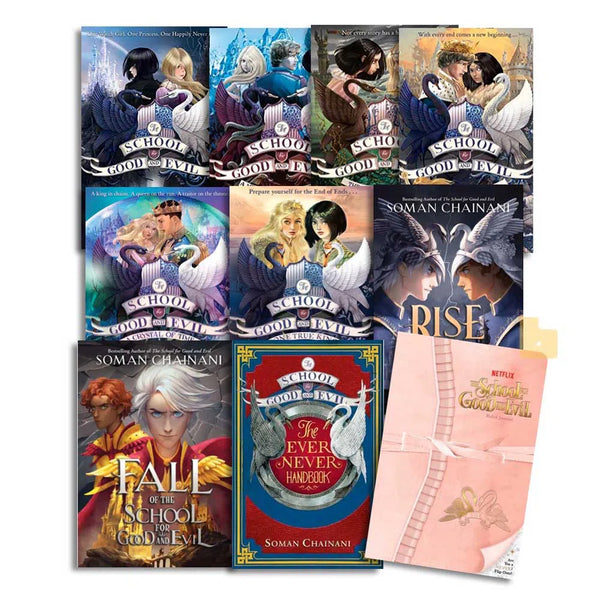 School for Good and Evil, The Mega Bundle (Soman Chainani)-Fiction: 奇幻魔法 Fantasy & Magical-買書書 BuyBookBook