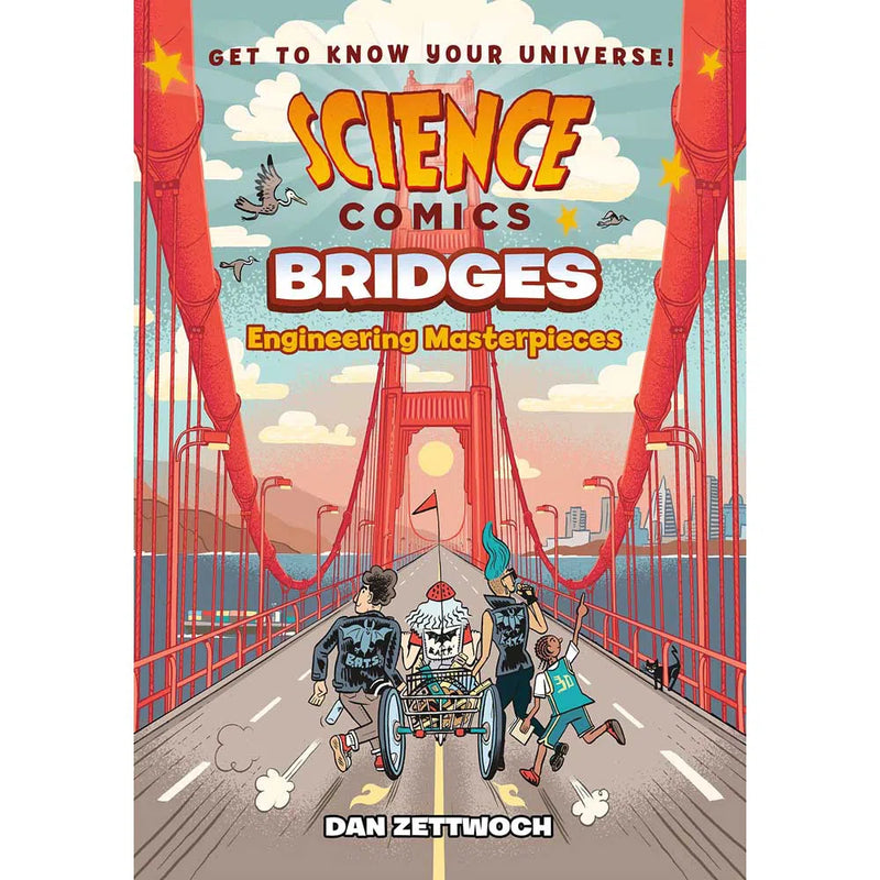 Science Comics- Bridges: Engineering Masterpieces - 買書書 BuyBookBook