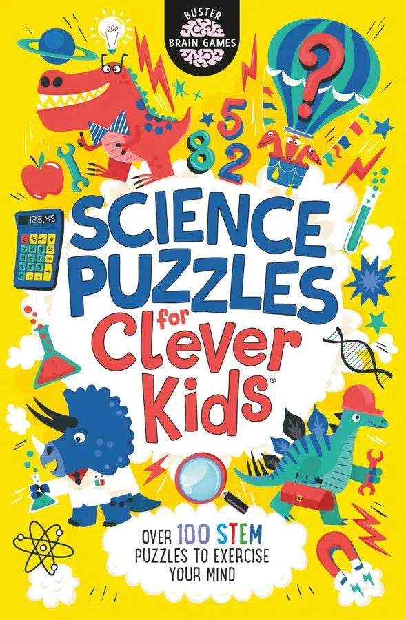 Science Puzzles for Clever Kids®-Children’s / Teenage general interest: Puzzles and quizzes-買書書 BuyBookBook