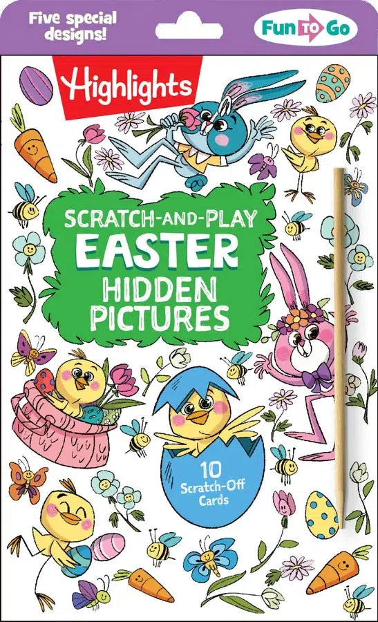 Scratch-and-Play Easter Hidden Pictures-Children’s / Teenage general interest: Celebrations, holidays, festivals and special events-買書書 BuyBookBook