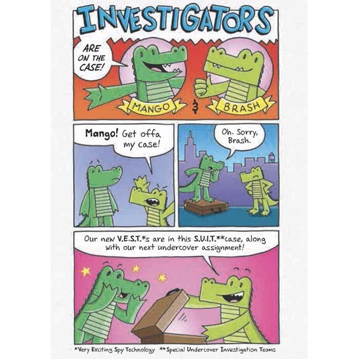 InvestiGators #01-04 Bundle (4 Books) (Hardback)(John Patrick Green) First Second