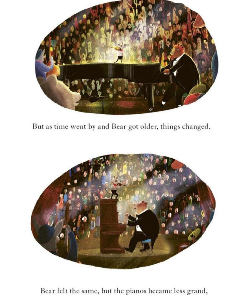 The Bear, the Piano and Little Bear's Concert (David Litchfield)-Fiction: 兒童繪本 Picture Books-買書書 BuyBookBook