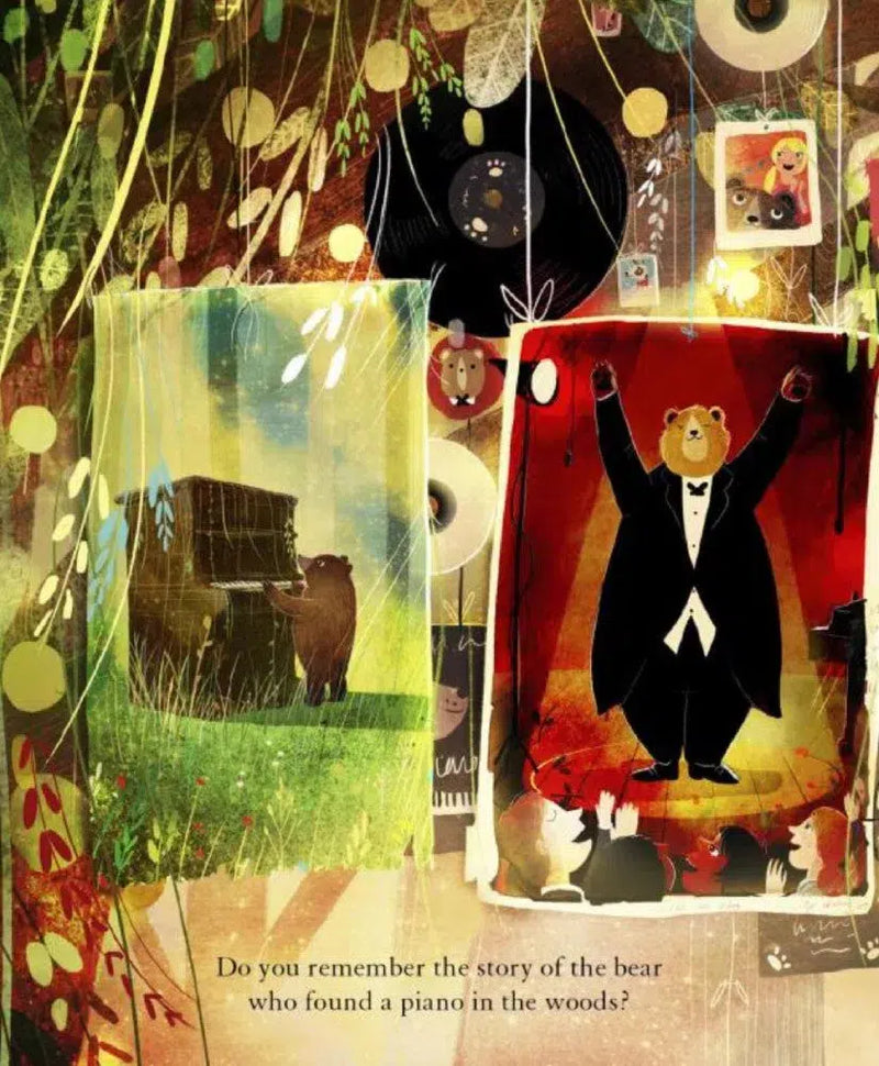 The Bear, the Piano and Little Bear's Concert (David Litchfield)-Fiction: 兒童繪本 Picture Books-買書書 BuyBookBook