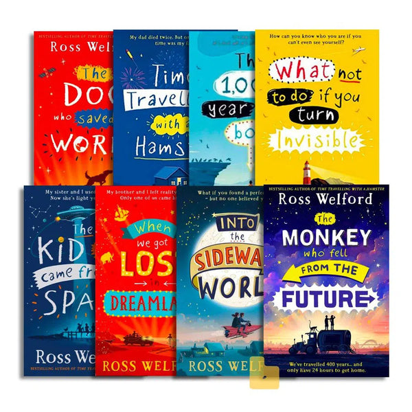 Ross Welford Books Bundle-Fiction: 歷險科幻 Adventure & Science Fiction-買書書 BuyBookBook