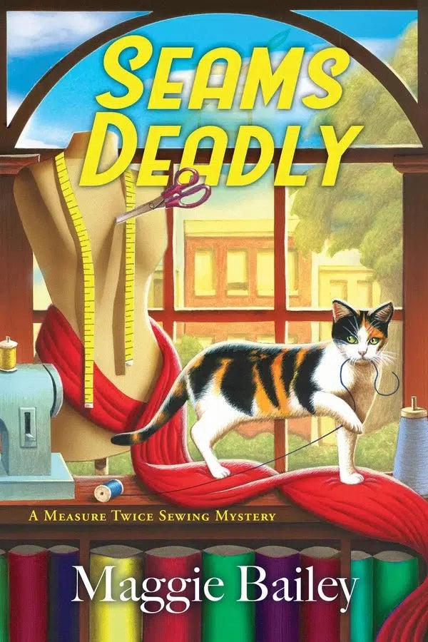 Seams Deadly-Crime and mystery: cosy mystery-買書書 BuyBookBook