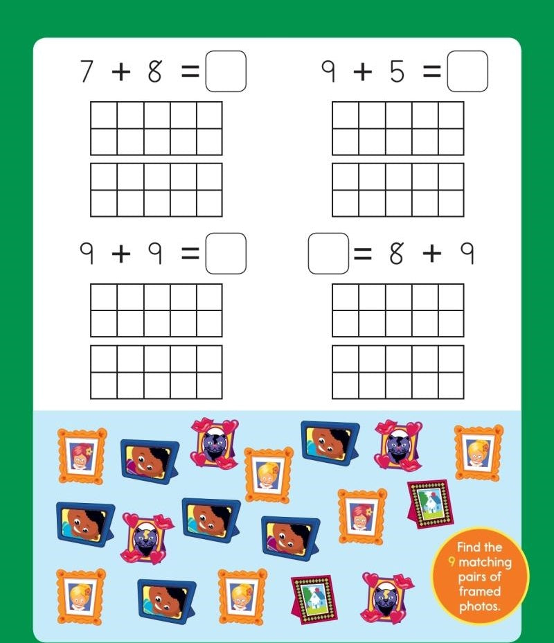 Second Grade Addition Learning Fun Workbook (Highlights)-Activity: 益智解謎 Puzzle & Quiz-買書書 BuyBookBook