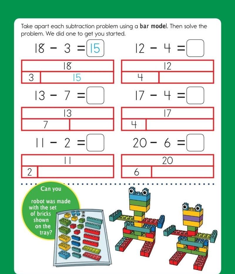 Second Grade Subtraction Learning Fun Workbook (Highlights)-Activity: 益智解謎 Puzzle & Quiz-買書書 BuyBookBook