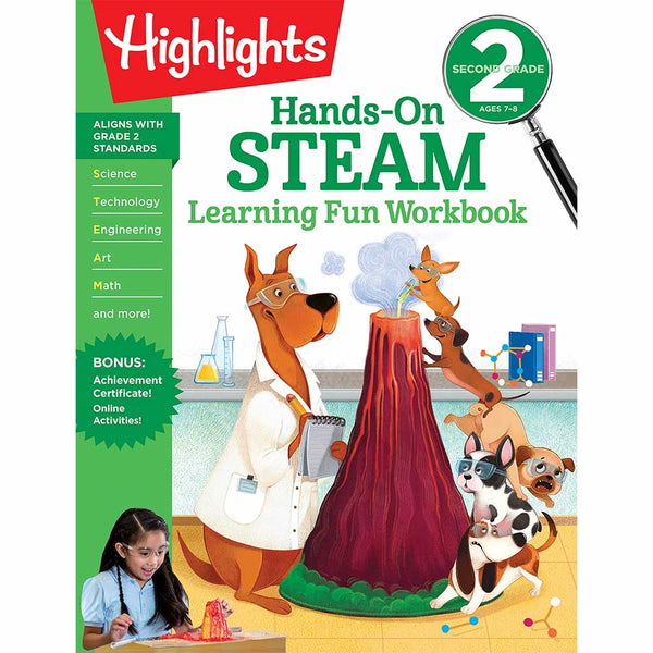 Second Grade Hands-On STEAM Learning Fun Workbook-Nonfiction: 科學科技 Science & Technology-買書書 BuyBookBook