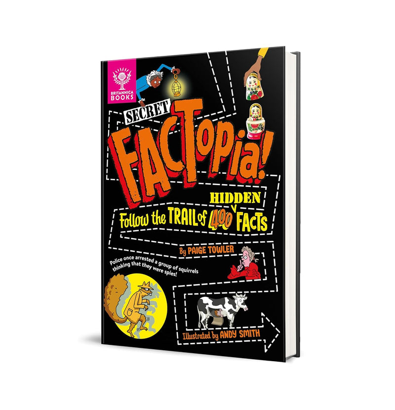 Secret FACTopia!: Follow the trail of 400 Hidden Facts (Paige Towler)-Children’s / Teenage general interest: General knowledge and interesting facts-買書書 BuyBookBook