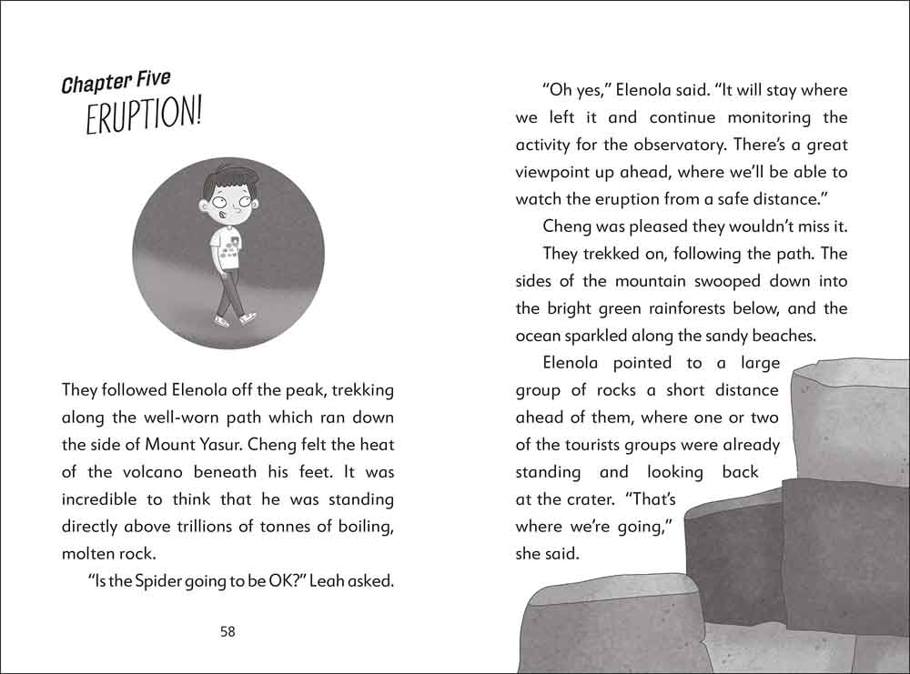 Secret Explorers #06 - The Secret Explorers and the Smoking Volcano - 買書書 BuyBookBook