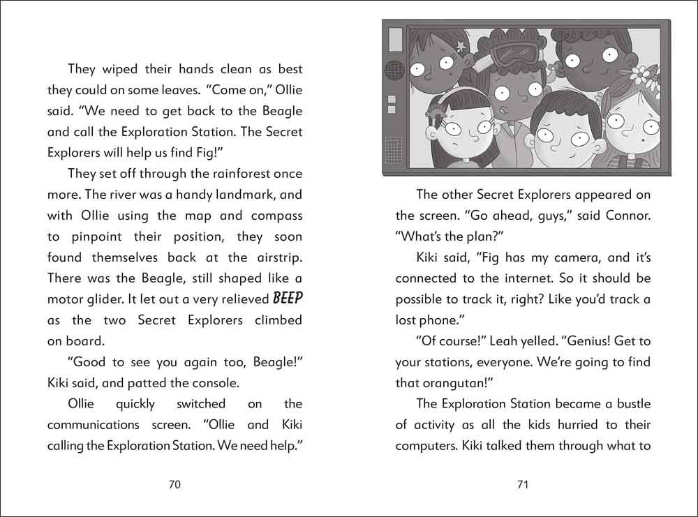Secret Explorers #05 - The Secret Explorers and the Rainforest Rangers - 買書書 BuyBookBook