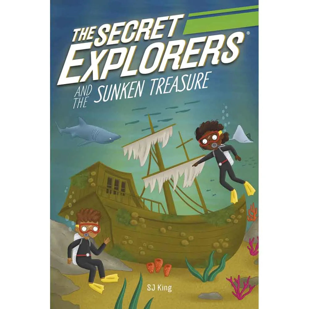 Secret Explorers #13 - The Secret Explorers and the Sunken Treasure-Fiction: 歷險科幻 Adventure & Science Fiction-買書書 BuyBookBook