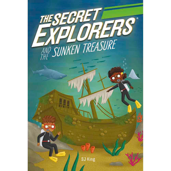 Secret Explorers #13 - The Secret Explorers and the Sunken Treasure-Fiction: 歷險科幻 Adventure & Science Fiction-買書書 BuyBookBook