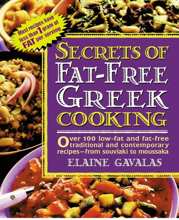 Secrets of Fat-free Greek Cooking-Cookery / food for low-fat or low-cholesterol diets-買書書 BuyBookBook