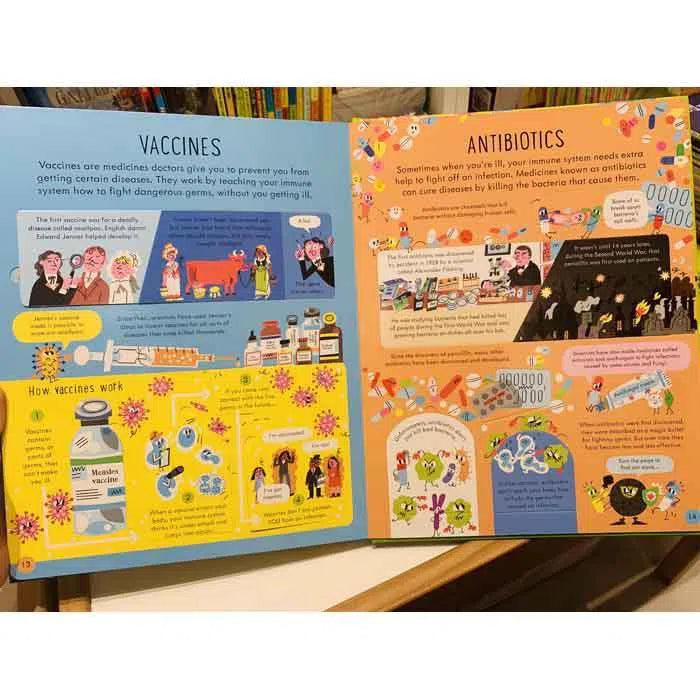 See inside Germs Usborne