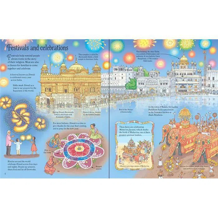 See inside World Religions Usborne