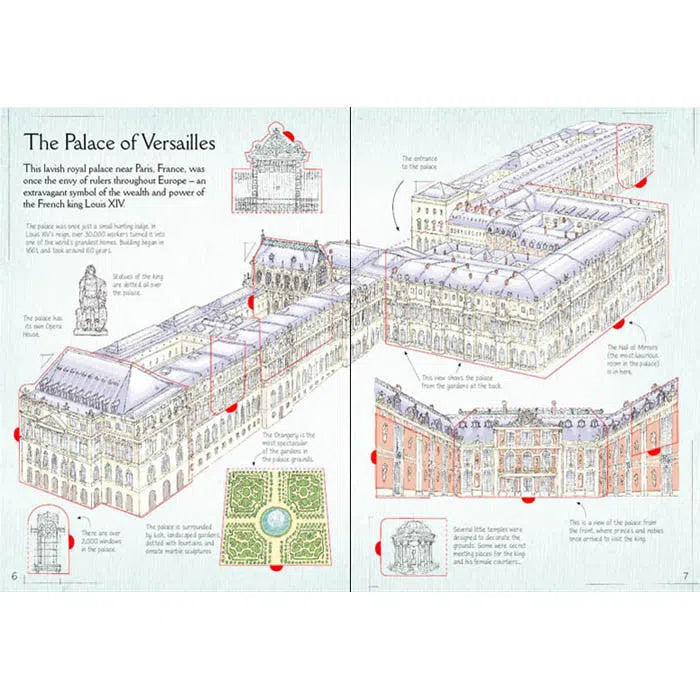 See inside famous buildings Usborne