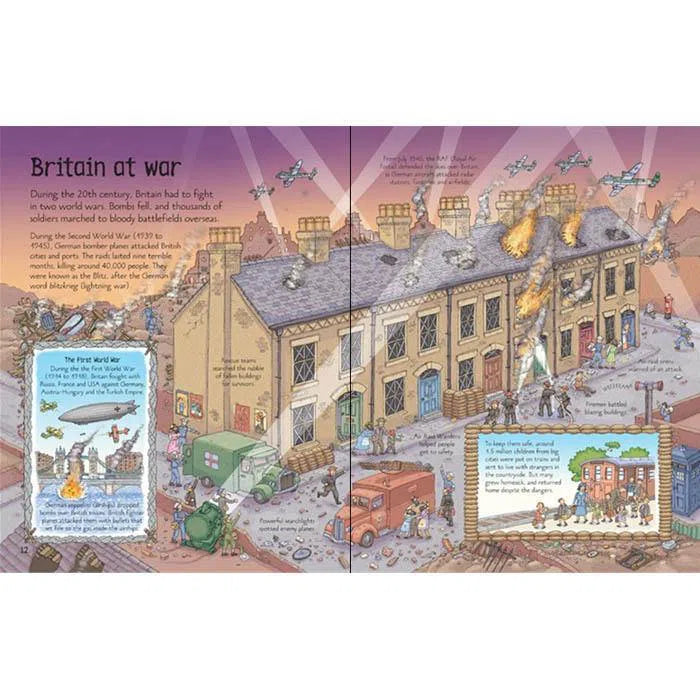 See inside the History of Britain Usborne