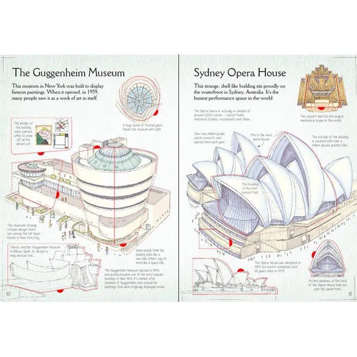 See inside famous buildings Usborne