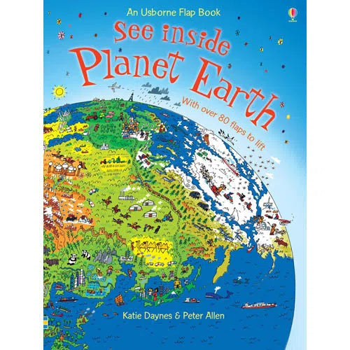 See inside Planet Earth Usborne