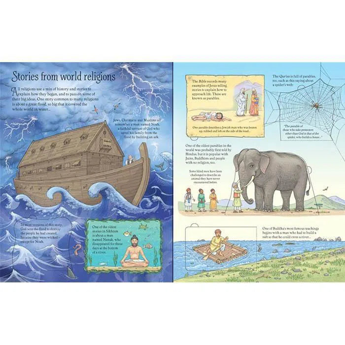 See inside World Religions Usborne