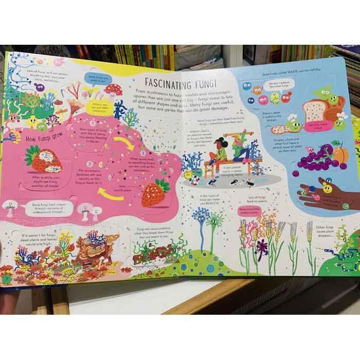 See inside Germs Usborne