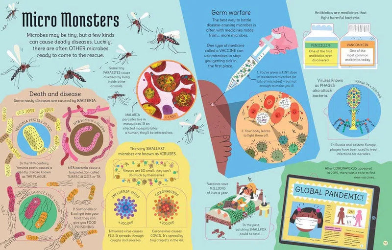 See inside Microscopic World Usborne