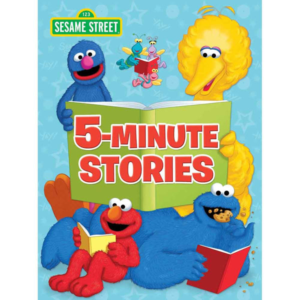 Sesame Street 5-Minute Stories-Fiction: 兒童繪本 Picture Books-買書書 BuyBookBook