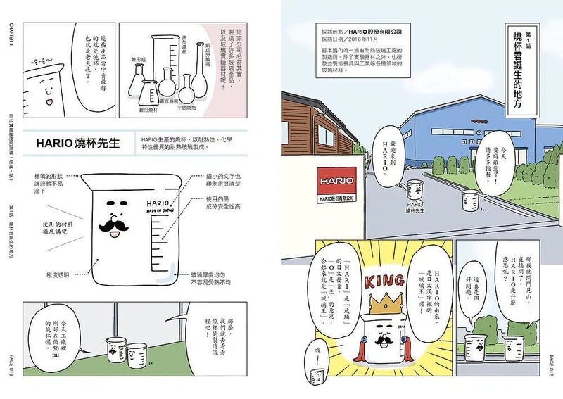 燒杯君和他的小旅行：探訪實驗器材的故鄉 (上谷夫婦)-非故事: 科學科技 Science & Technology-買書書 BuyBookBook