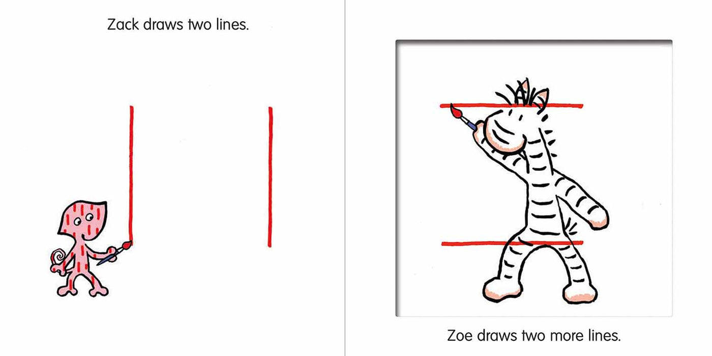 Zoe and Zack - Shapes (Hardback) - 買書書 BuyBookBook