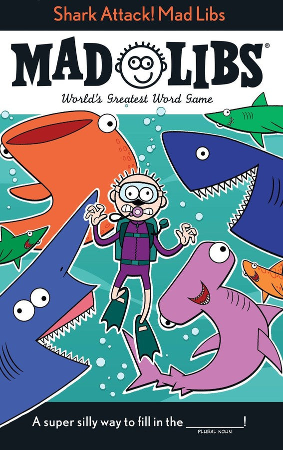 Shark Attack! Mad Libs-Children’s interactive and activity books and kits-買書書 BuyBookBook