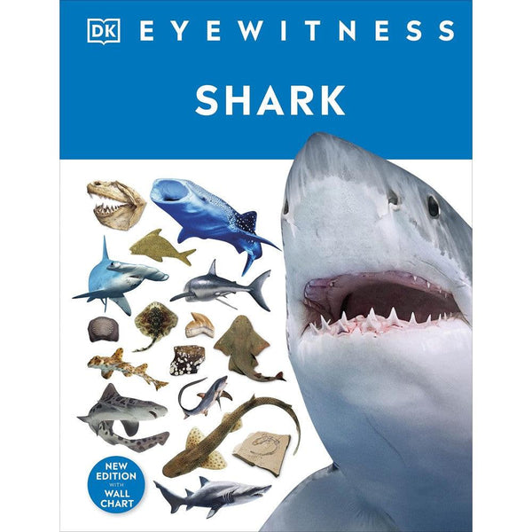 DK Eyewitness Shark (New Edition)-Nonfiction: 動物植物 Animal & Plant-買書書 BuyBookBook