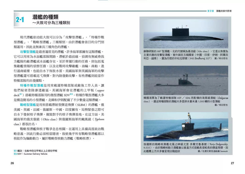 深海孤狼：現代潛艦科技與戰術入門圖解-非故事: 科學科技 Science & Technology-買書書 BuyBookBook