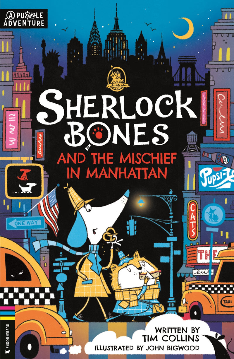 Sherlock Bones and the Mischief in Manhattan-Children’s / Teenage general interest: Puzzles and quizzes-買書書 BuyBookBook