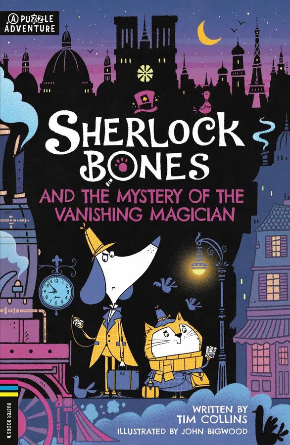 Sherlock Bones and the Mystery of the Vanishing Magician-Children’s / Teenage general interest: Hobbies/ quizzes/ toys and games-買書書 BuyBookBook