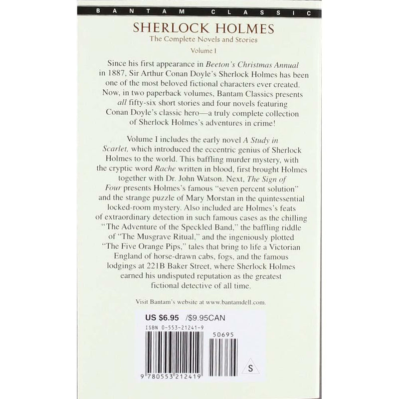 Sherlock Holmes Volume 1 (Conan Doyle) PRHUS