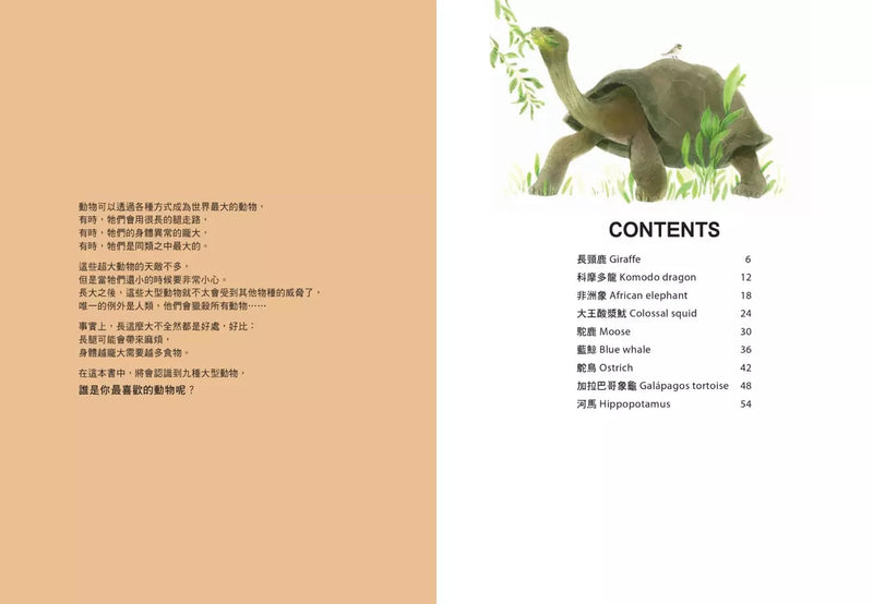 世界上最大的動物〔動物繪本圖鑑1〕-非故事: 動物植物 Animal & Plant-買書書 BuyBookBook