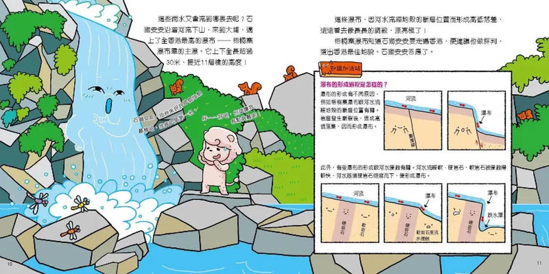 石獅安安愛遊歷：誰是香港地貌冠軍？認識香港不同的地貌-非故事: 常識通識 General Knowledge-買書書 BuyBookBook