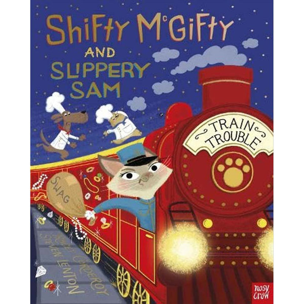 Shifty McGifty and Slippery Sam - Train Trouble (Tracey Corderoy) (Paperback with QR Code)(Nosy Crow)-Fiction: 兒童繪本 Picture Books-買書書 BuyBookBook