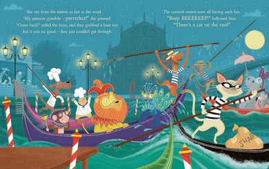 Shifty McGifty and Slippery Sam - Train Trouble (Tracey Corderoy) (Paperback with QR Code)(Nosy Crow)-Fiction: 兒童繪本 Picture Books-買書書 BuyBookBook