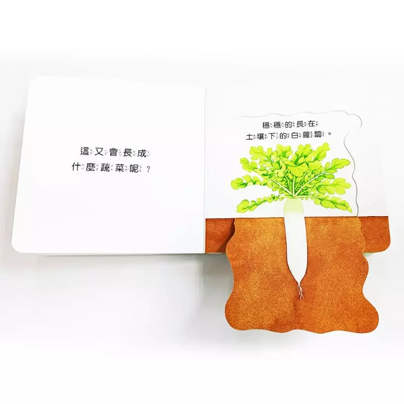 蔬菜長大囉！(木下惠)-非故事: 動物植物 Animal & Plant-買書書 BuyBookBook