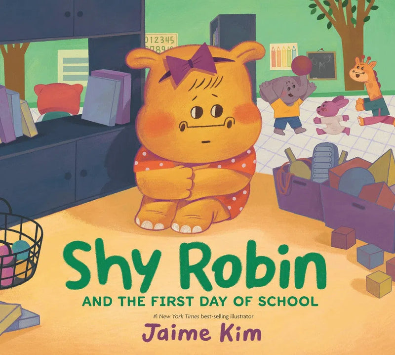 Shy Robin and the First Day of School-Children’s / Teenage fiction: General and modern fiction-買書書 BuyBookBook