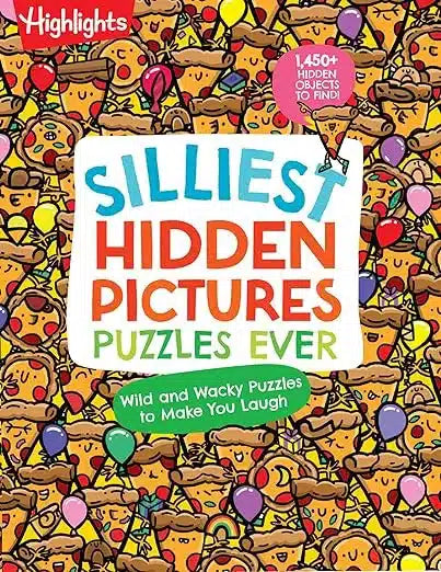 Silliest Hidden Pictures Puzzles Ever-Children’s interactive and activity books and kits-買書書 BuyBookBook