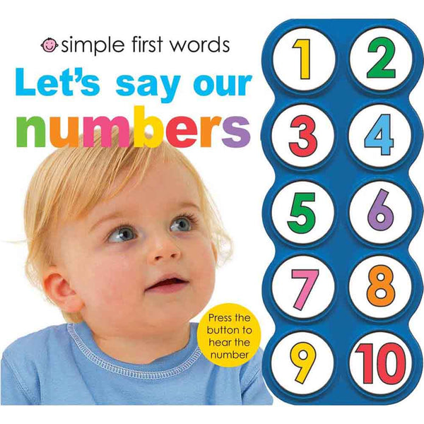 Simple First Words - Let's Say Our Numbers - 買書書 BuyBookBook