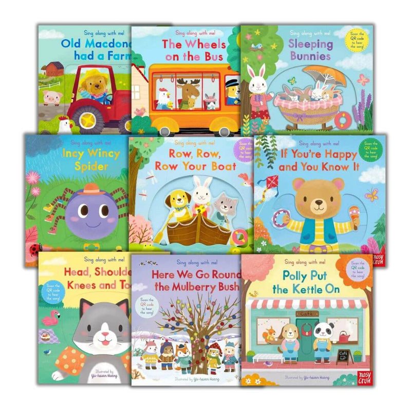 Sing Along With Me! Fun Bundle (Board books with QR Code)(Nosy Crow)