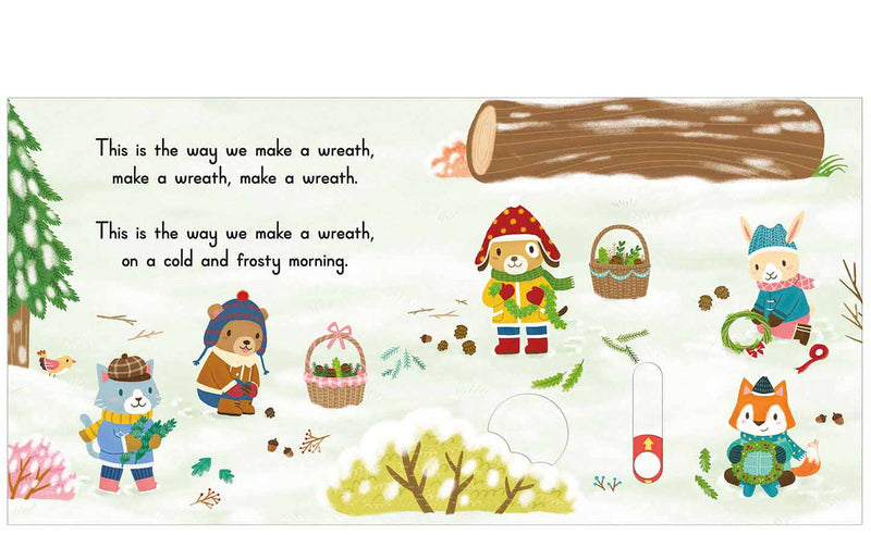 Sing Along With Me! Here We Go Round the Mulberry Bush (Board book with QR Code)(Nosy Crow) - 買書書 BuyBookBook