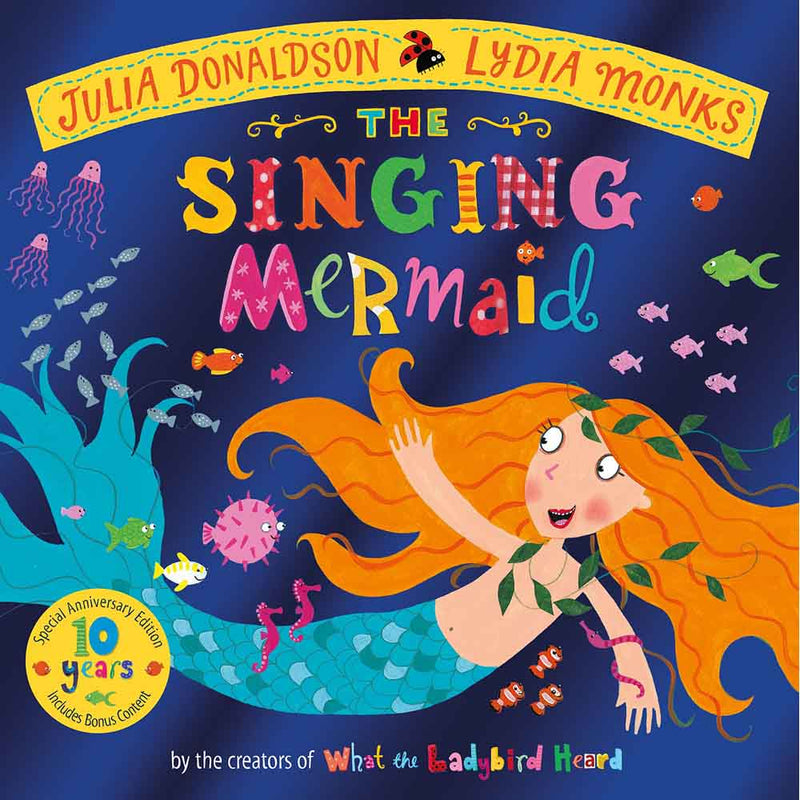 Singing Mermaid, The (10th Anniversary Edition) (Julia Donaldson) - 買書書 BuyBookBook