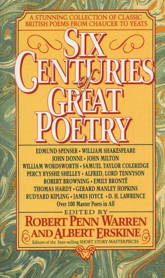 Six Centuries of Great Poetry-Poetry-買書書 BuyBookBook