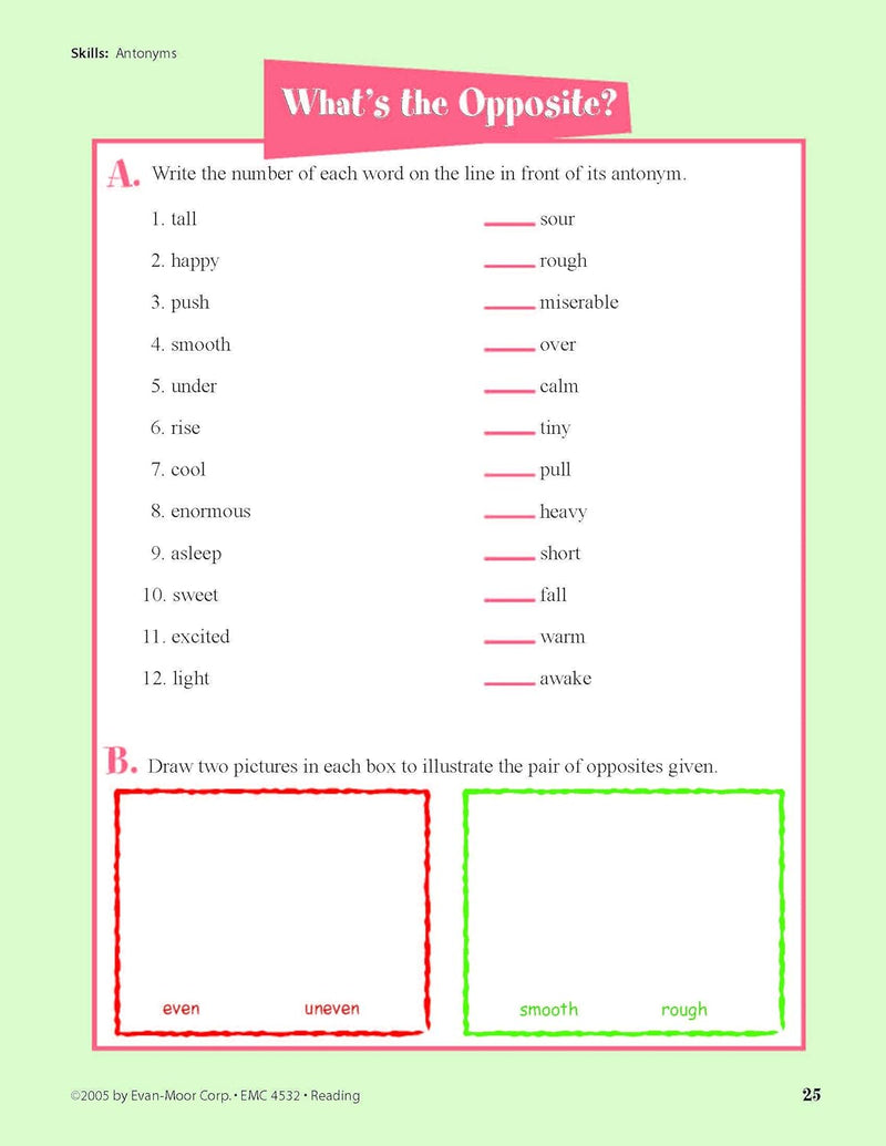 Skill Sharpeners: Reading (Grade 4) (Evan-Moor)-Activity: 學習補充 Learning & Supplemental-買書書 BuyBookBook